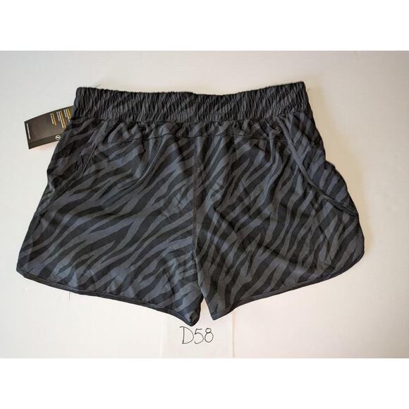 Avia Layered Shorts Sizes XL Black Gray NWT -0523D58 - Picture 2 of 2